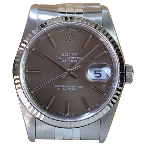 rolex datejust quadrante marrone|rolex datejust 36 mm.